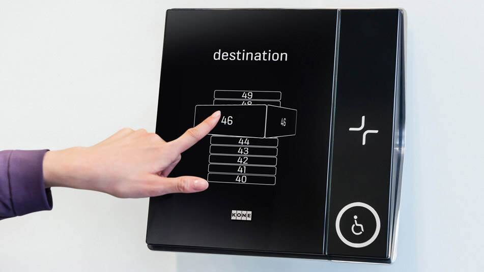 KONE Destination Solutions Lift Destination Control KONE GB