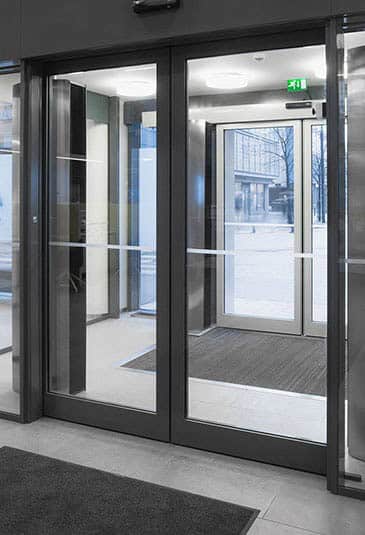Automatic sliding doors | Sliding door systems for new buildings – KONE -  KONE GB